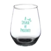 Perfected 12 oz Silicia Stemless Wine