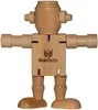 Personalized Mini Wood Robot
