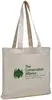 Personalized Organic Gusseted Tote with 25.5" Handles