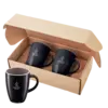 Personalized Pacific Ceramic Mug Gift Set – Two 12 Oz. Mugs in Eco Kraft Box