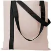 Personalized Striped Economy Tote Bag