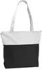 Personalized Two-Tone Zippered Tote - Poly Pro