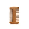 Personalized Wooden Beard Comb w/ Engraved Design