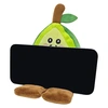 Phone Pals™ Weighted Plush Phone Holder - Avocado