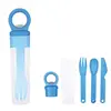 Plastic Utensil Set with Bottle Opener