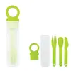 Plastic Utensil Set with Bottle Opener