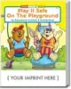Play It Safe On The Playground Coloring Book