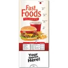 Promotional Pocket Slider - Fast Foods: Carbs, Calories, and Fat