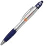 Police Spin Top Pen - Custom Branded Stylus Pen with Icon Design & Chrome Accents