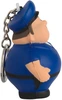 Policeman Bert Stress Reliever Keychain