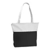 Poly Pro Two-Tone Zippered Tote Bag