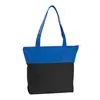 Poly Pro Two-Tone Zippered Tote Bag