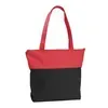Poly Pro Two-Tone Zippered Tote Bag