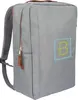 Polyester Black or Gray Laptop Backpack, Travelling, Multiple Pockets, Leatherette Zipper Pull & Carrying Handle