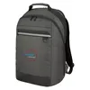 Polyester Reflective Accent Backpack w/ Front Zippered Compartments