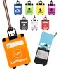 Pop-Up Cover Suitcase Shaped Luggage Tag