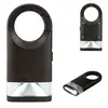 Portable Flashlight with Carabiner Clip