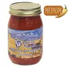 Premium 16 oz Glass Jar Salsa Server