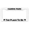 Personalized ABS Logo License Plate Frame