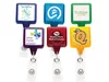 Premium Translucent Badge Reel (360 Alligator Clip & Anti-Twist)