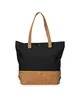 Prime Line 12oz. Canvas & Cork Shopper Tote Bag