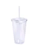 Prime Line 16oz Double Wall Cool Acrylic Tumbler