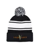 Prime Line Knit Beanie With Pom Pom