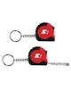 Prime Line Mini Grip 3.25' Tape Measure Keychain