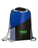 Prime Line Sprint Angled Drawstring Sports Bag With Pockets