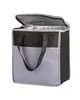 Prime Line Two-Tone Flat Top Insulated Non-Woven Shopping Tote Bag