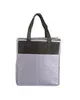 Prime Line Two-Tone Flat Top Insulated Non-Woven Shopping Tote Bag