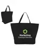Prime Line Two-Tone Heat Sealed Non-Woven Tote Bag