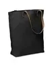Prime Line Urban Cotton Tote Bag with Leather Handles