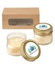 Prime Line USA Made Glass Jar Candle Set