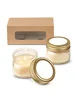 Prime Line USA Made Glass Jar Candle Set