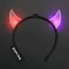 Prismatic LED Devil Horns, Slow Color Change