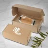 Promotional 17 Oz. Bamboo Stainless Steel Travel Tumbler Gift Set