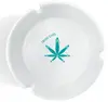 Custom White Glass Ashtrays