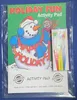 Promotional Happy Holiday Kids Activity Pad - FSC Certified Paper