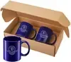 Promotional Sunrise Ceramic Coffee Mug Gift Set – Two 11 Oz. Mugs