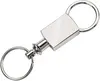 Satin Silver Pull-Apart Keyring for Branding