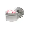 Quarter Capacity Round Tin Container