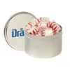 Quarter Quart Round Metal Tin Storage Box