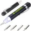 Personalized Quick-Reach 4-Bit Screwdriver Set with Light