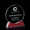 Custom Rosewood Raeburn Award - Polished Executive Recognition