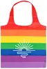 Personalized Rainbow Tote Bag