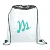 Custom Clear Drawstring Bag - Rally Edition