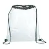 Custom Clear Drawstring Bag - Rally Edition