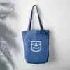 Rebel Denim Tote Bag
