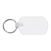Personalized Rectangular Soft Key Tag